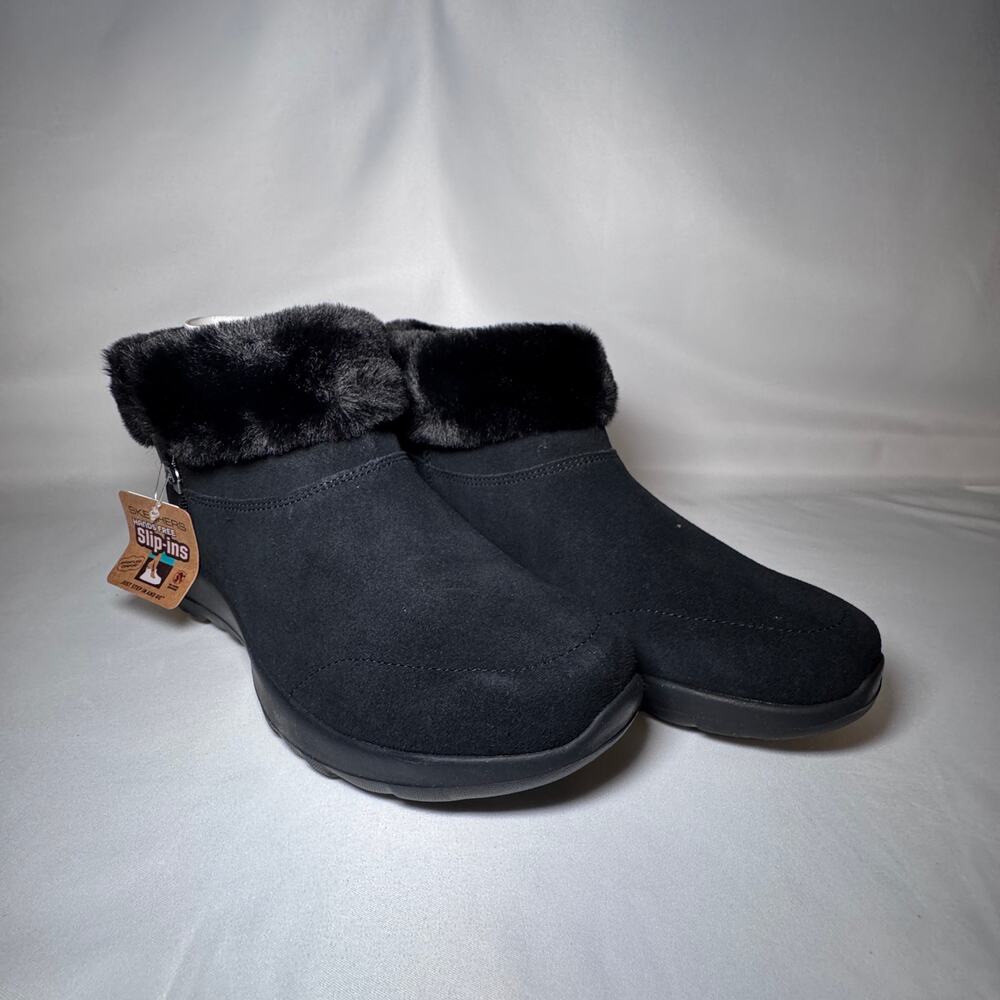 NWT Skechers Slip-Ins On the GO Joy Water Repellent Boots‎ Womens 9.5